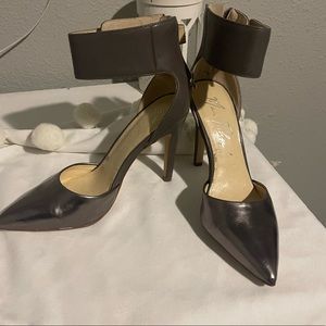 Silver Matte High heels